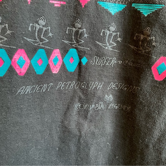 Vintage Hawaii t-shirt Ancient Legends surf tee - Picture 3 of 3